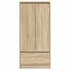 Cabinet with Drawer Sonoma Oak 55.5 x 34 x 119.5 cm