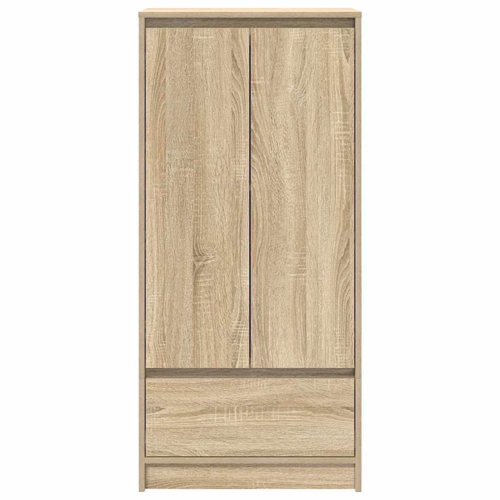 Cabinet with Drawer Sonoma Oak 55.5 x 34 x 119.5 cm