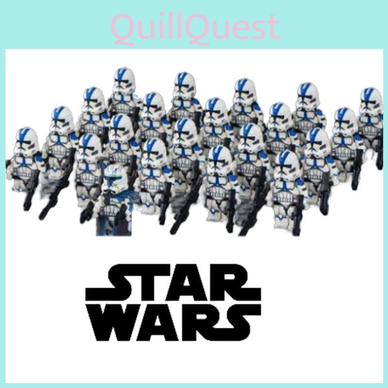 Star Wars Legion Soldatenkommandant 21 Stück ABS-Kunststoff Bausteine