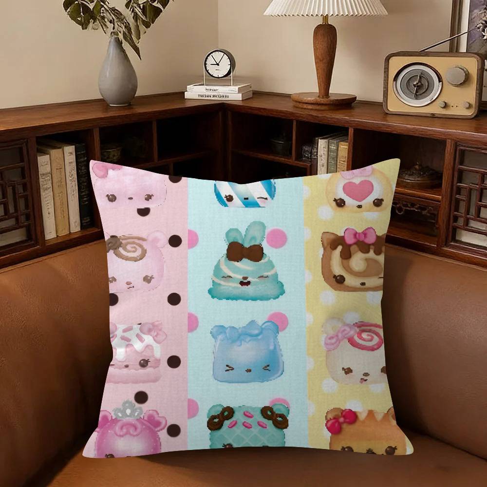 Cute Num Noms Cartoon Cushion Cover Decorative Pillow Sofa Home Decor Case Pillow Cases