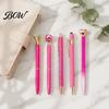 Sturdy Pocket Clip Pen 5PCS Metal Diamond Ballpoint Pens, with Sparkling Rhinestone Decor, Luxury Glitter Writing Smooth Press Mechanism Pen, for Kids