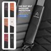 Car Seat Belt Protection Shoulder Pad Spliced Carbon Fibre Strap For Citroen C5 C1 C2 C6 C4L DS3 DS4 DS5 C-Elysee Grand Berlingo ajx256