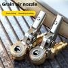 Car&motorcycle Inflation Nozzle Pneumatic Joint Brass Thread Quick Joint Internal Sealing Insertion Chuck Type Precise Pneu H6s2