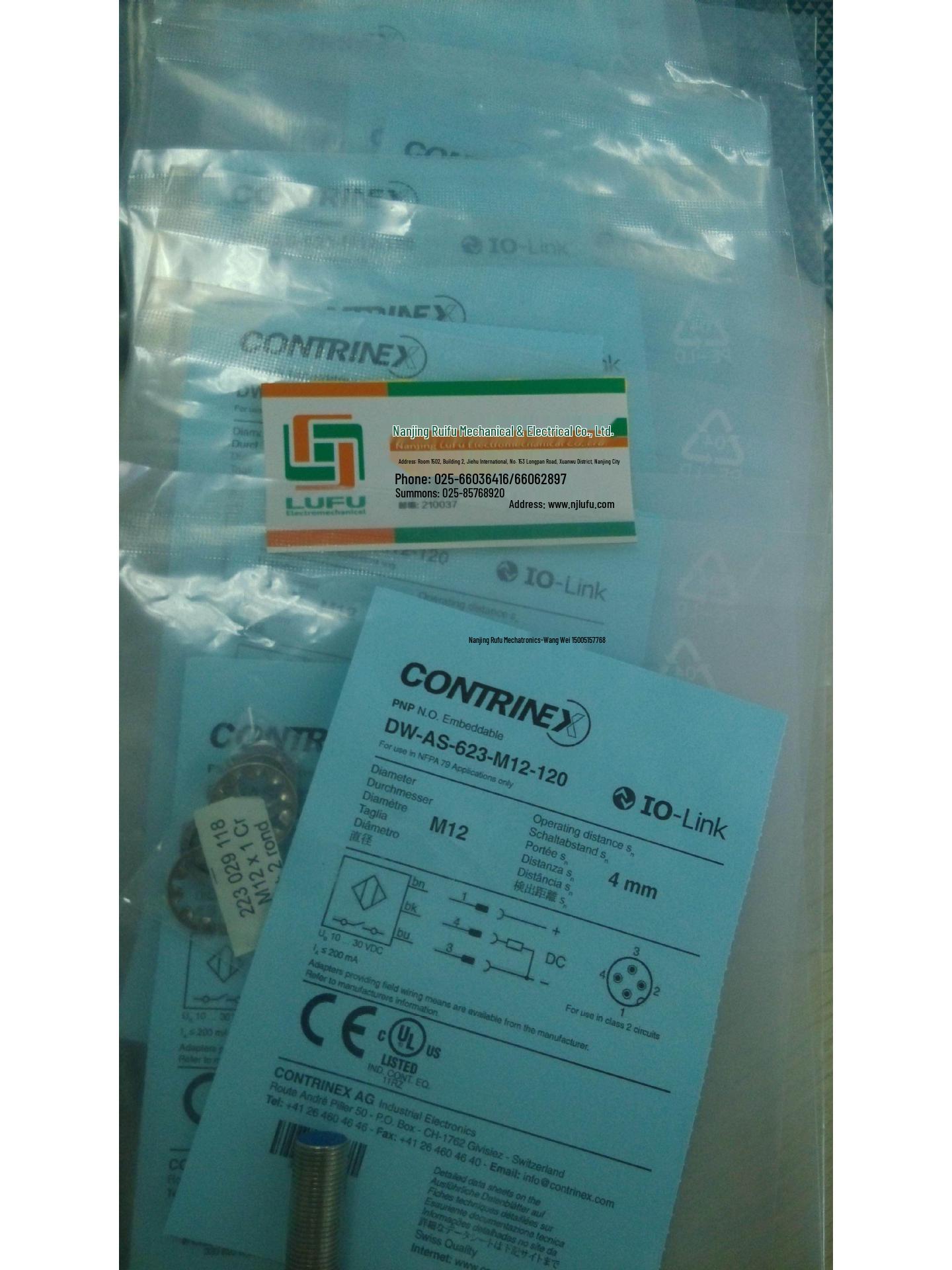 

Brand New Original CONTRINEX Sensor DW-AS-623-M12-120, In Stock! Er Zhe