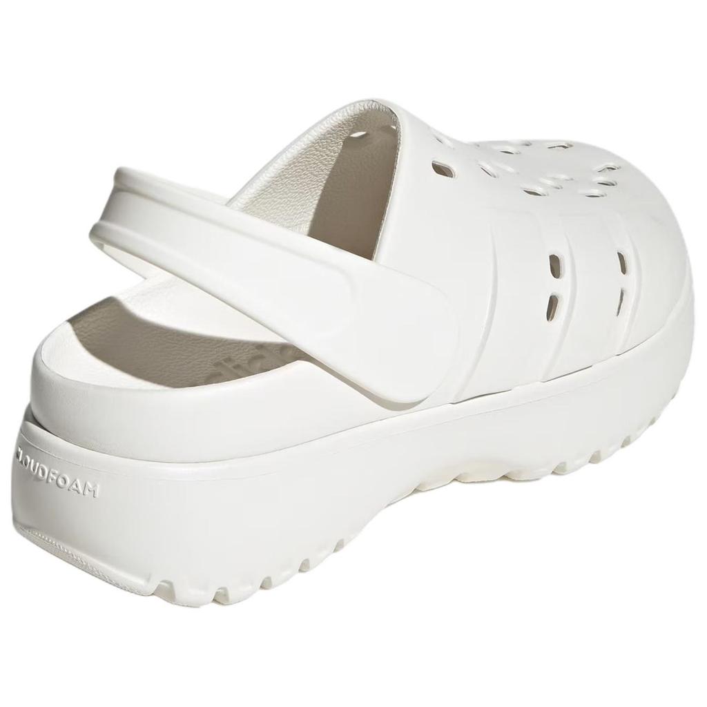 Adidas Adilette Platform Clog Cream White Women Sneakers Beige JP9576