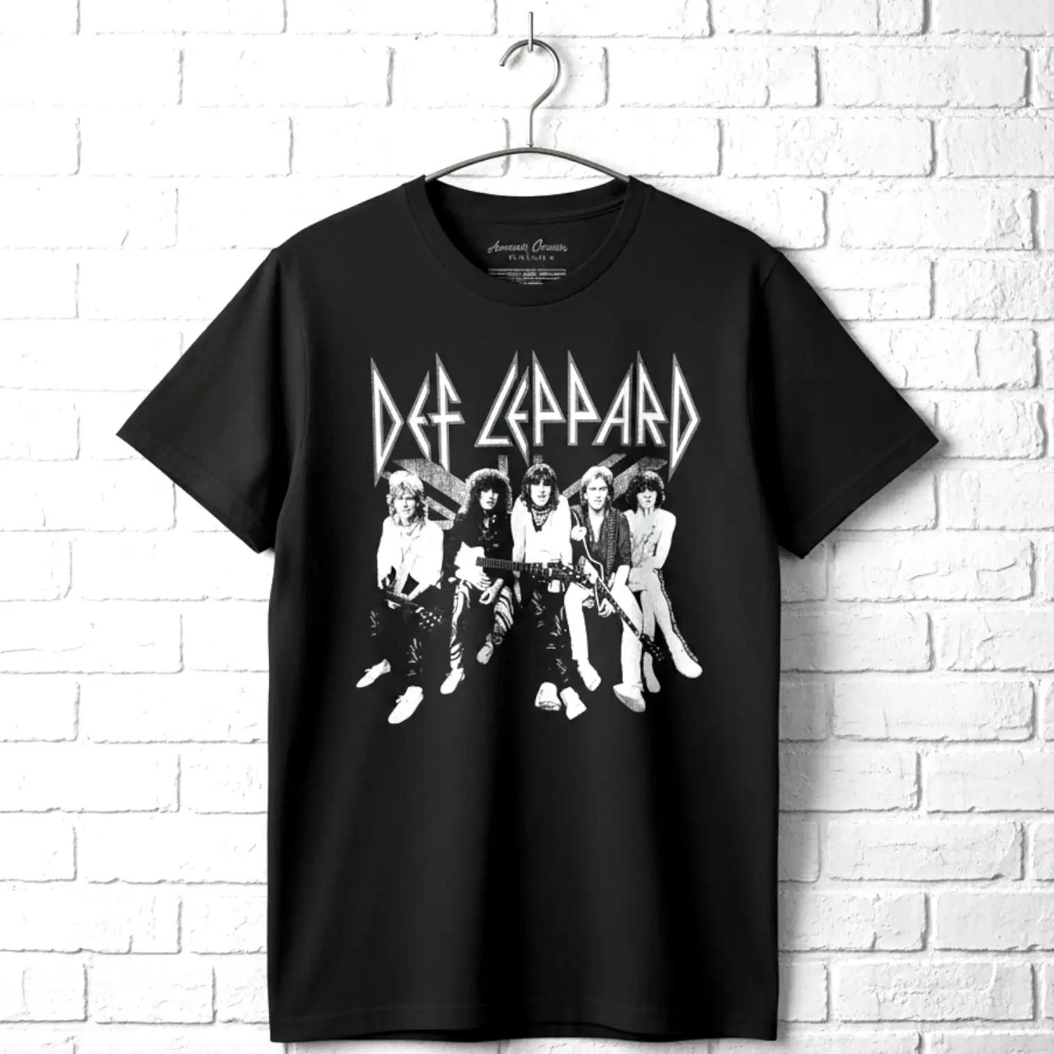 Def Leppard UK Photo Men s T Shirt XXL