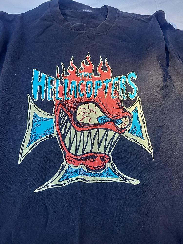 The Hellacopters Vtg 90s Rock Band T Shirt All Size S - 5XL AM1042 Unisex T-Shirt S