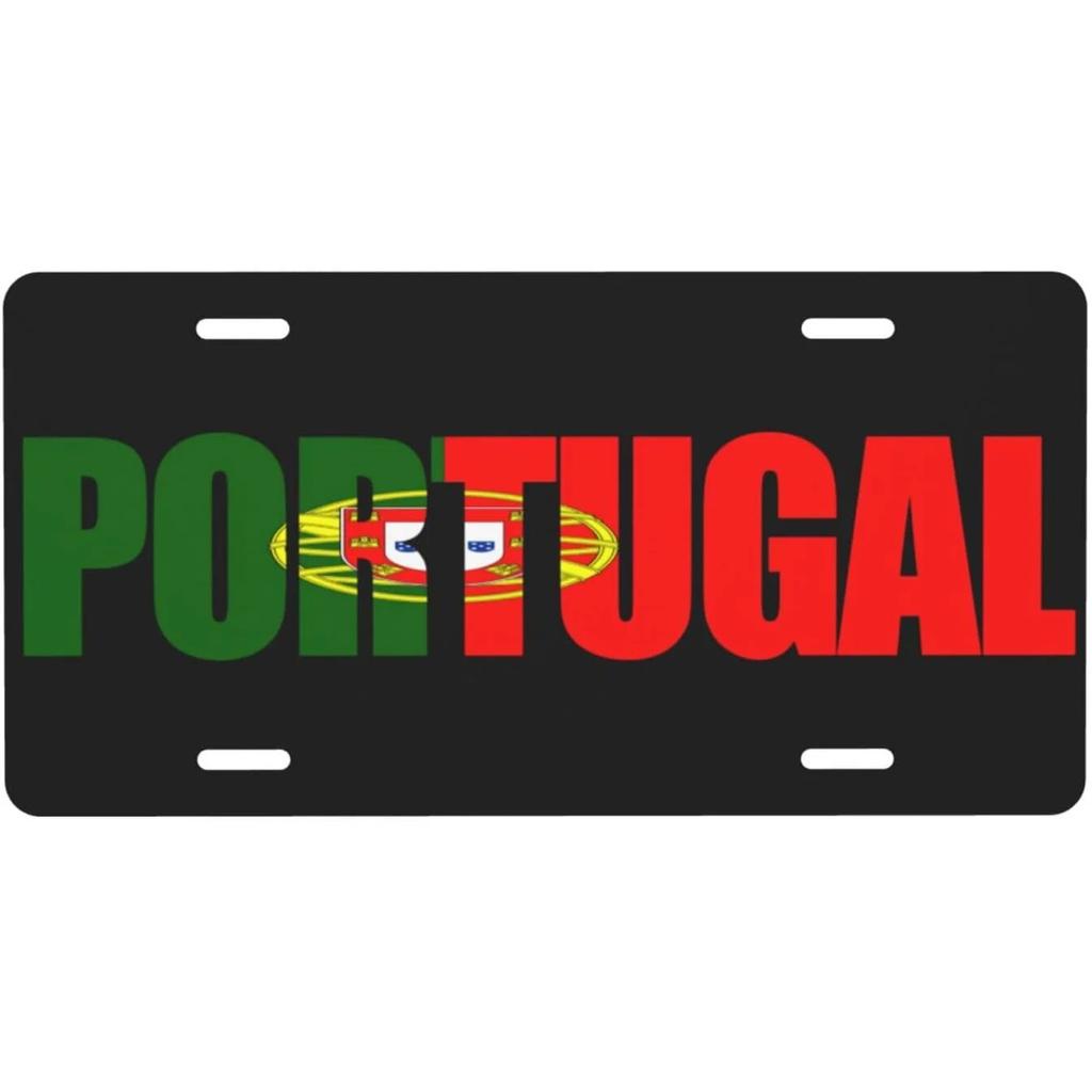 Vintage Plaque National Flags License Plate Spain Russia Netherlands Metal Tin Sign Garage Bar Pub Club Home Wall Decor 6X12Inch