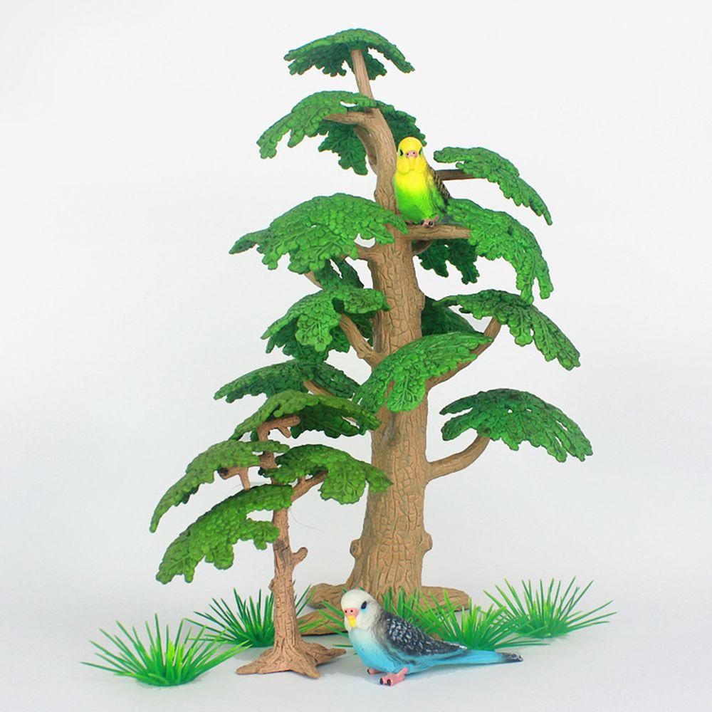 Gardening Decor Fairy Garden Decoration Jurassic Period Plants Bush Scene Model Miniature Trees