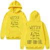 Weezer Band Tour 2026 Hooide Moda Uomo Donna Hip Hop Felpe con Cappuccio alla Moda Manica Lunga Abbigliamento Oversize Casual Felpa con Cappuccio