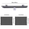 Car Retractable Front Windshield Sun Shade Visor Window Folding Block Cover Summer Protection Heat Insulation SunShade Curtain