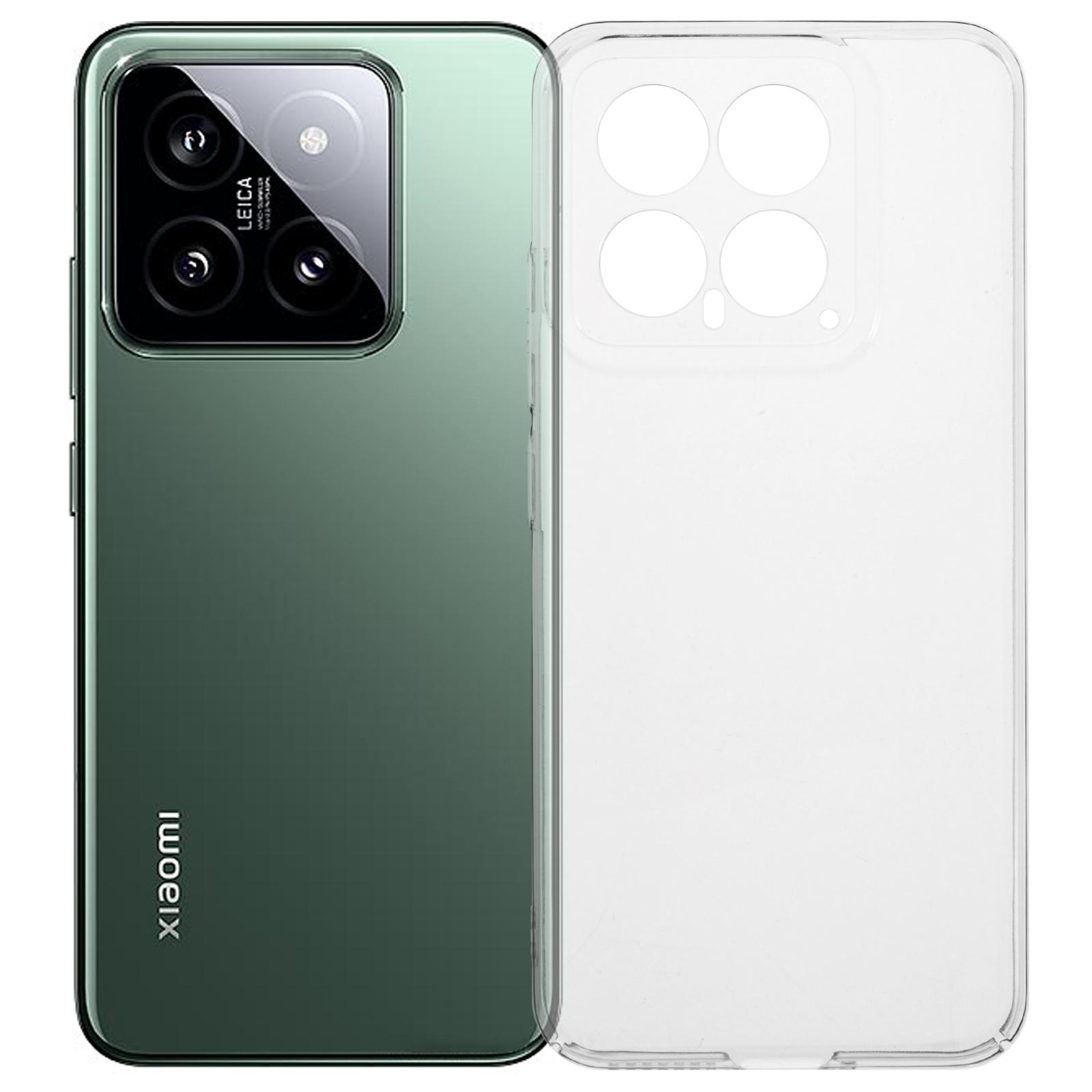 

Для Xiaomi 14 Чехол Прозрачный Жесткий ПК Чехол для телефона Защита от царапин A