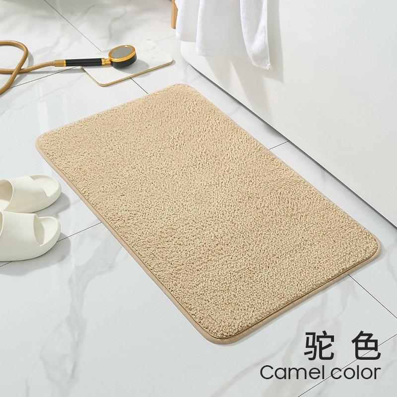 Tappetini da Bagno Lavabili Molto Venduti Microfibra Shaggy Antiscivolo Tappeto da Bagno Tappetino da Bagno
