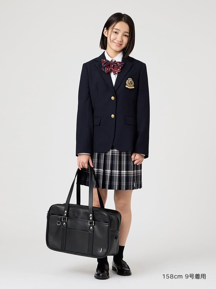 EASTBOY Venus Faux Leather Bag 6219009A Black 6 F (940) Japanese High School Bag
