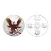 China's Four Great Divine Beasts, White Tiger, Green Dragon, Xuanwu, Vermilion Bird, Gold and Silver Commemorative Coins