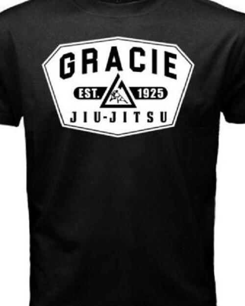 

Brazilian Jiu-Jitsu Gracie T shirt UFC MMA Pride Fighting Fight 4XL