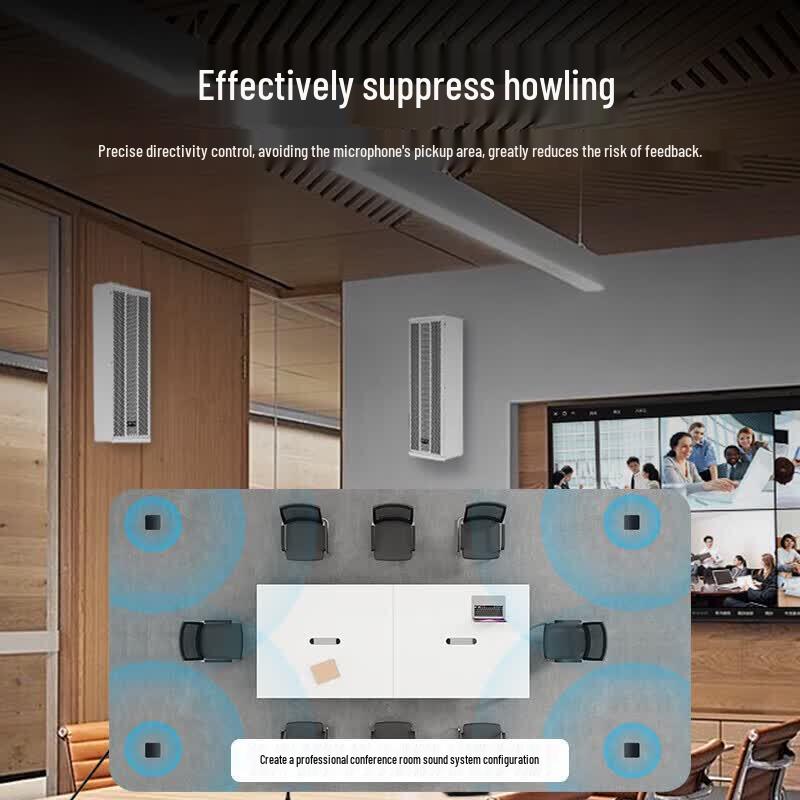 SAST All-in-One Conference Audio System with Wireless Mics (CN version)