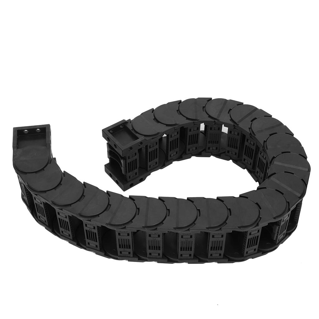 Cable Drag Chain Low Noise Series Nylon Wire Carrier Detachable Assembly 0.7 MeterD30 x 50