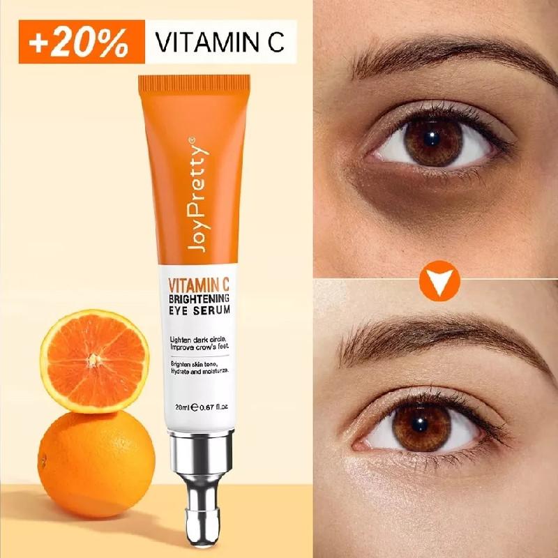 Vitamin C Brightening Eye Serum For Dark Circles Puffiness And Fine Lines In 20ml