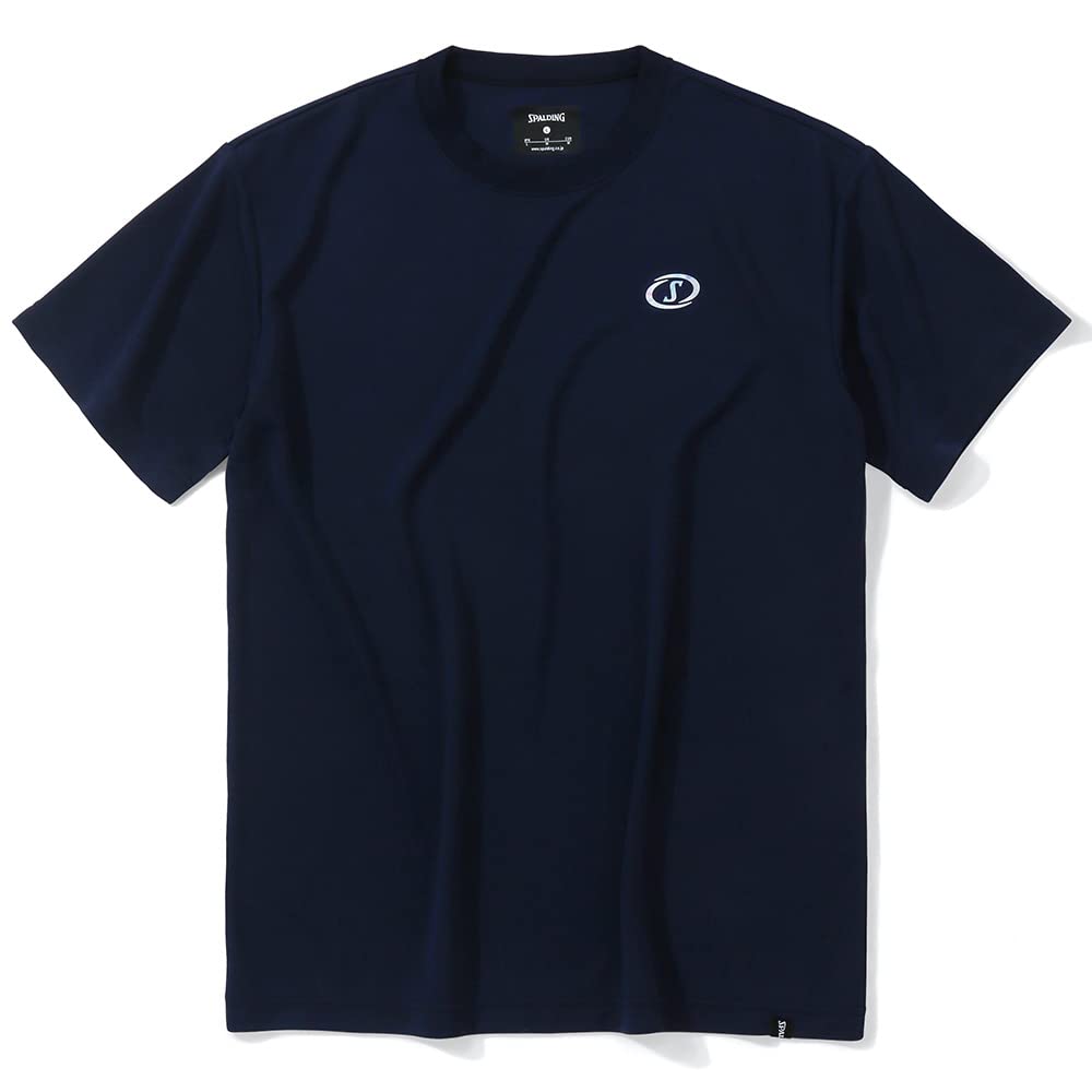 

Spalding Basketball T-Shirt, Hologram Fast S, Navy, Size M, SMT23201