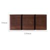 Simple Walnut Vintage Jewelry Ring Showcase Stand Creative High-end Light Luxury Jewelry Display Tray Storage Jeweler Counter  Ornaments Accessory