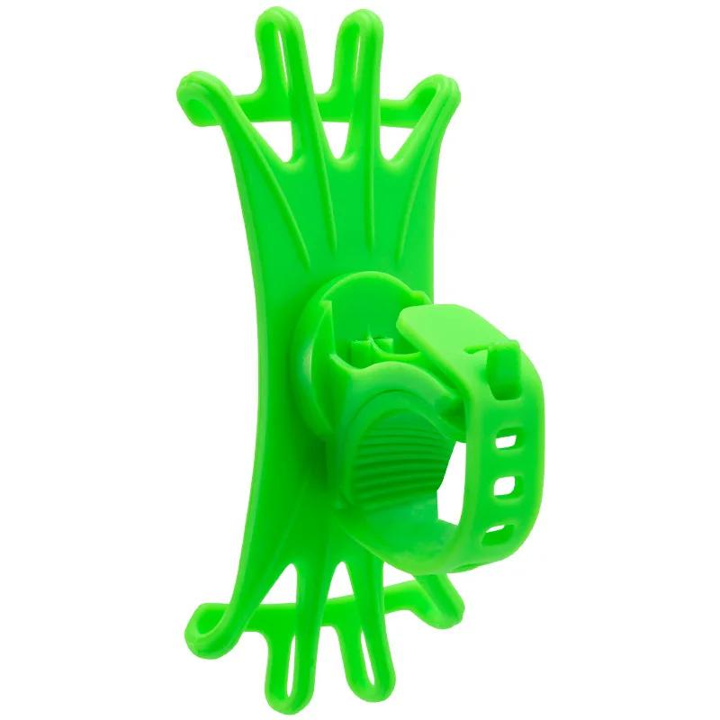 Silicone Bicycle Phone Holder Motorcycle for IPhone 13 11 pro max 7 8 15 14 X 16 12 Mobile Phone Stand Bike GPS Clip Quick Mount