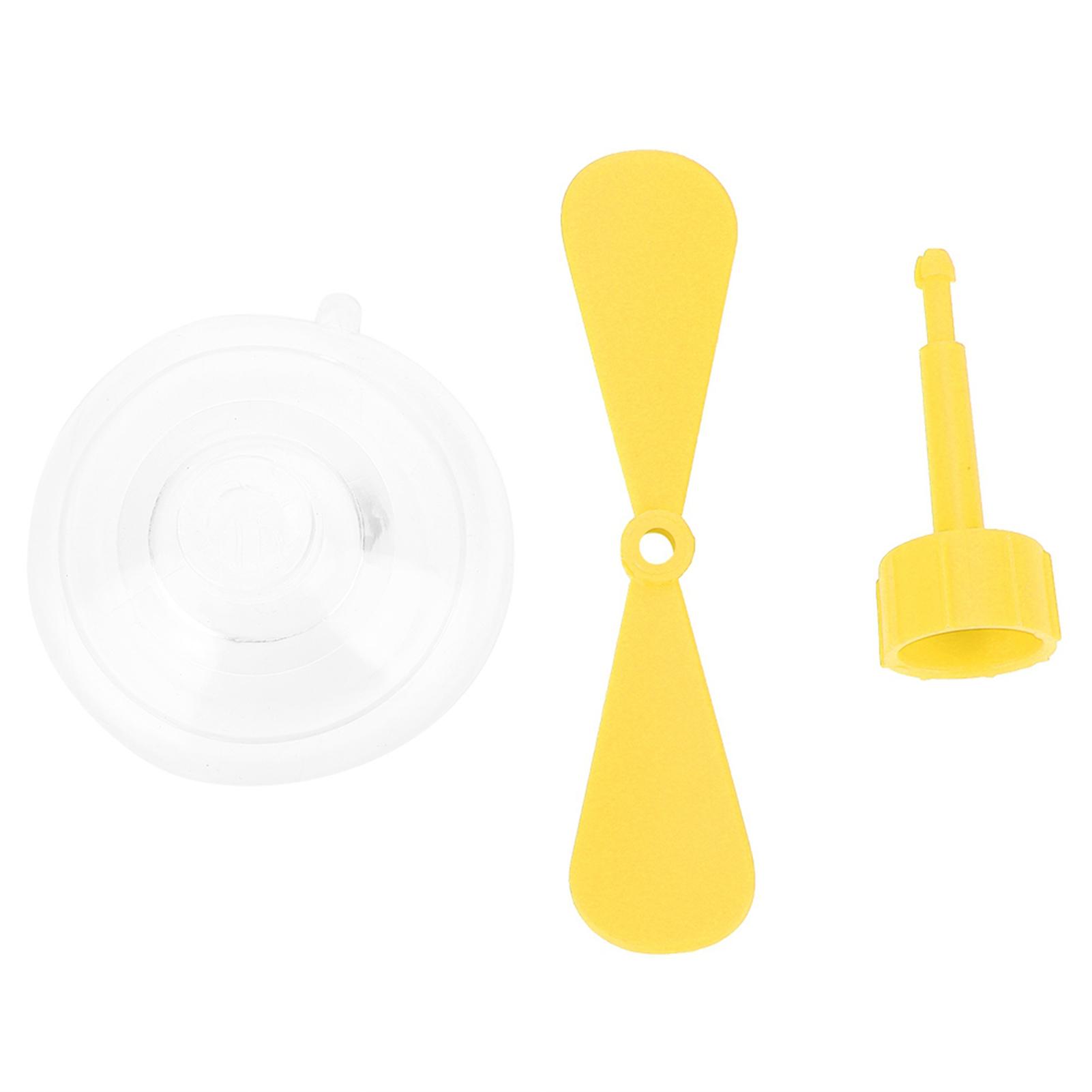 

Декоративная присоска для шлема из резины и пластика, пропеллер для шлема мотоцикла(желтый) жёлтый