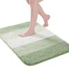 Thick Plush Bath Mat Bathroom Doorway Absorbent Non-Slip Washable Floor Rug In Modern Minimalist Style