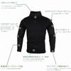 Combat Uniform Camouflage Long Sleeve Shirt Airsoft Desert Tactical Military Combat Shirt Size [zuoxiangru] [Sweat-Wicking, Quick-Drying, Breathable,