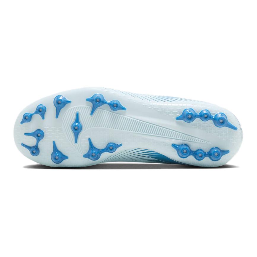 New Nike Assassin Series Slip Resistant Breathable Low Top Kids' Soccer Shoes White Blue Kids' FQ8403-400
