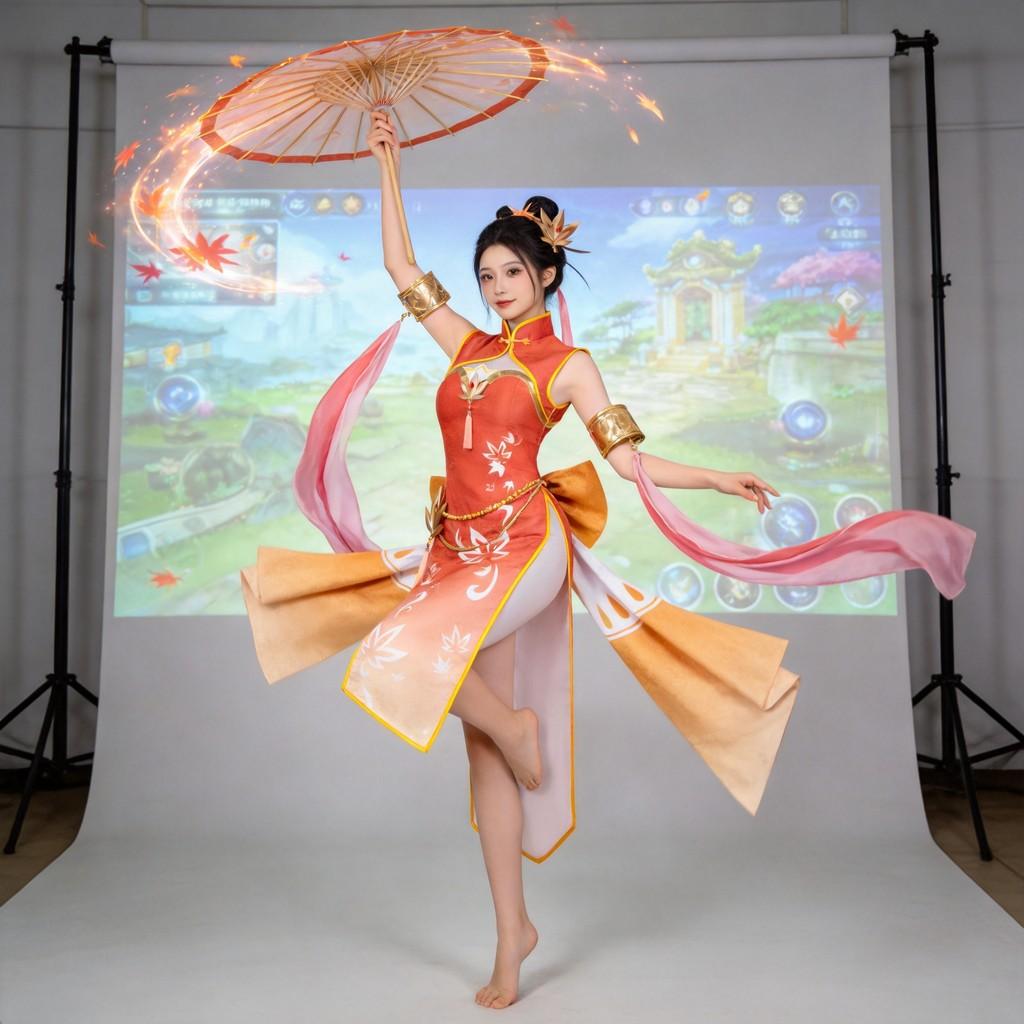 Honor Of Kings Arli Cosplay Costume With Polyester Fabric For Game Character Role Play