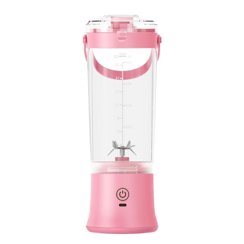 Practical Plastic Juicer Machine with Detachable Parts Easy Cleaning Juicing Tool Travel Juices Maker Plastic Texture