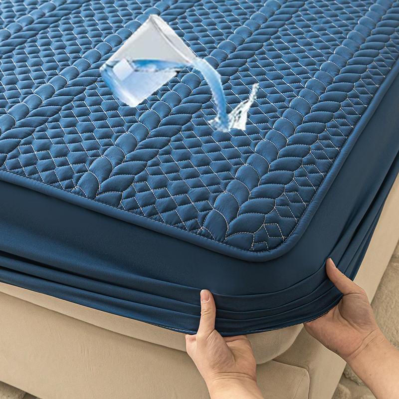 

Наматрасник Bonenjoy, водонепроницаемые чехлы, стеганое покрывало, эластичные простыни для дома (Нет наволочки) Single 90x200cm 1pc