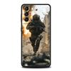 Militär Armee Spezialeinheiten Handyhülle Für Samsung Galaxy S26 Ultra S25 Plus S24 FE S23 S22 5G S21 S20 Hülle Schwarz Weich