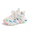 Girls Shoes Mesh Breathable Sneakers Spring and Summer New Children's Casual Running Shoes Campus Middle and Old Children's Dad Shoes