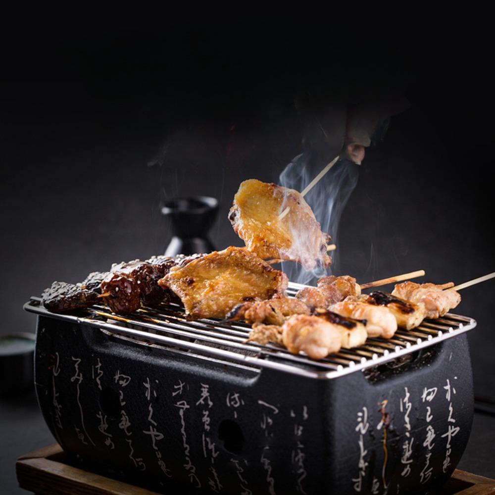 Bbq Grill Outdoors Barbecue Grill Furnace Stove Barbecue Portable Grill Grille Barbecue Reusable Grill Box Portable Grill