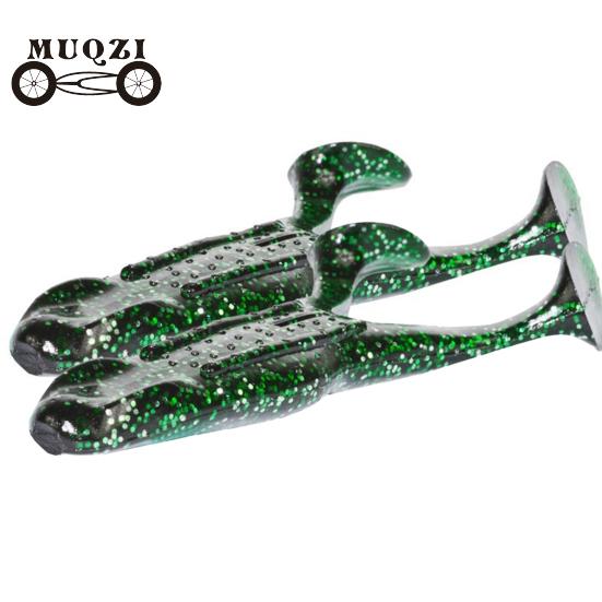 2 db mesterséges élethű béka horgász csali szilikon szimulációs eszköz