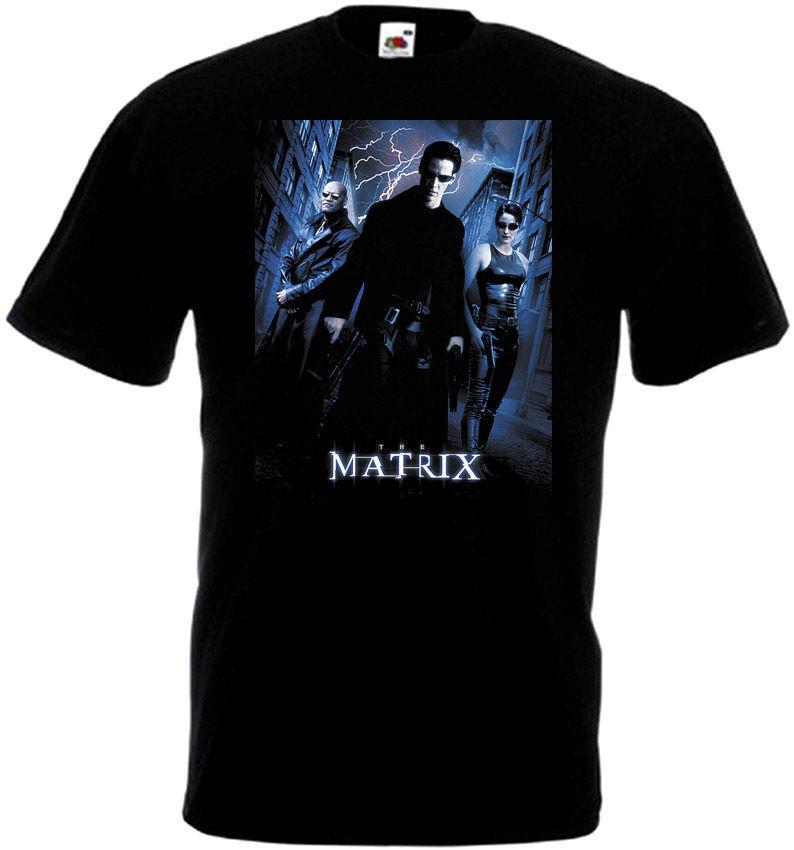 26 Matrix v3 T shirt black movie poster all sizes S-5XL Unisex T-Shirt M