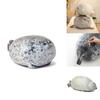 Peluche Grande de Foca Gordita Blob Animal Almohada Mascota Suave y Lindo Muñeco Relleno Marino Regalo