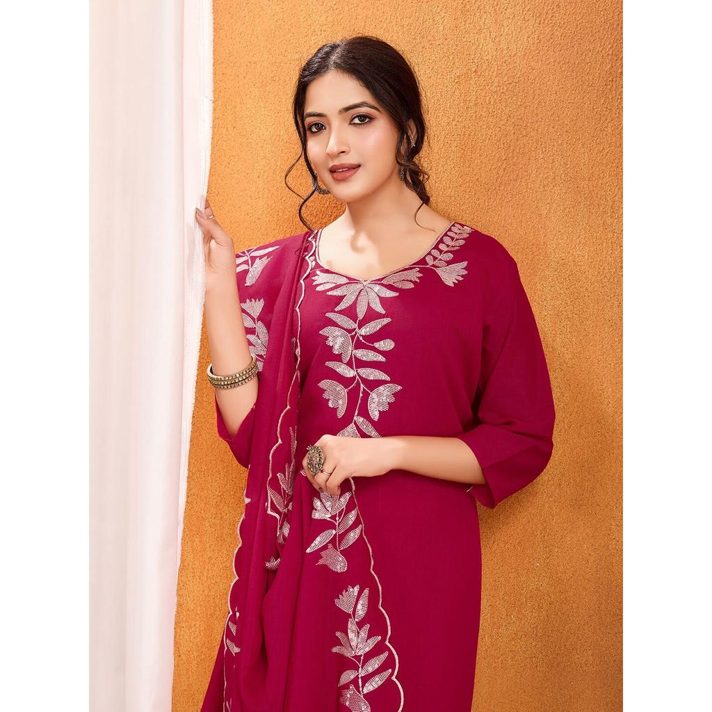 Indian Pakistani Bollywood Salwar Kameez Set Women Party Wear Top Tunic Kurti SC-2279