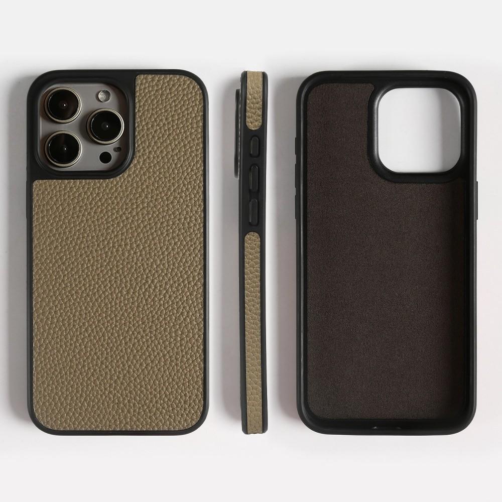 Premium Genuine Leather Case For Iphone 16 Pro Max 15 14 13 12 11 Phone Cases Full Coverage Shell Back Protective Coque Capa