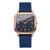 Women Fashion Square Quartz Watch Ladies Silicone Strap Analog Wristwatches Reloj Mujer Girls Clock Gift