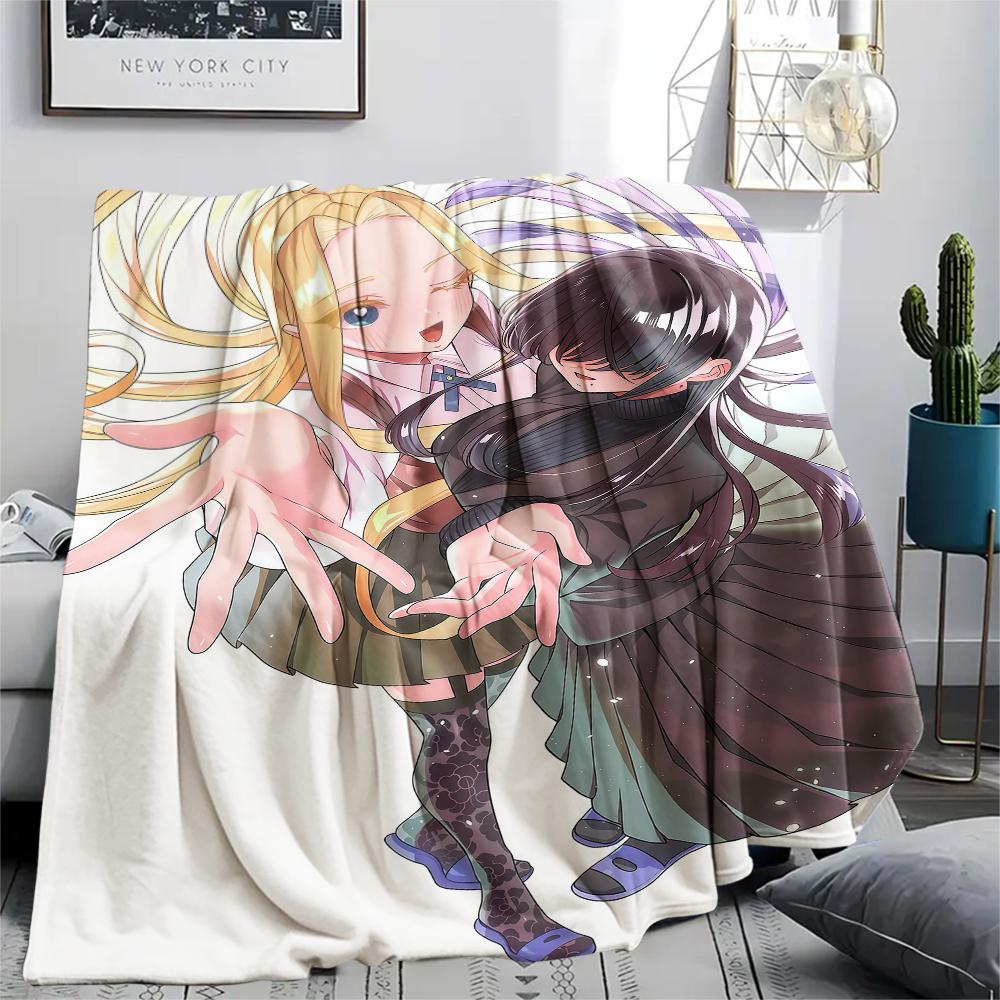 1PC The 100 Girlfriends Print Flannel Blanket, High quality All Seasons, Home Decor, Warmth and Comfort, Perfect for Christmas Gifts