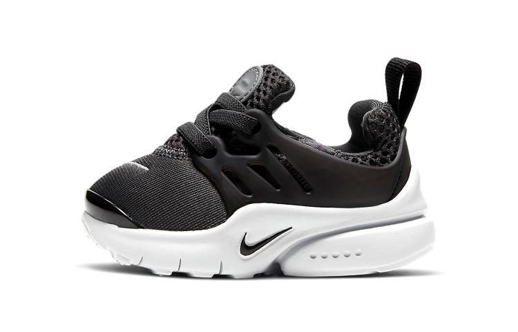 

Nike Little Presto Comfortable Low top Toddler Shoes Black White Infant And Toddler 844767-015 23.5
