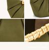 Bolso de mano plisado metálico JW PEI Leia - Bolso cruzado de noche a la moda