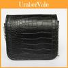 Elegant Women Pu Leather Mini Messenger Bag With Stylish Chain And Classic Design