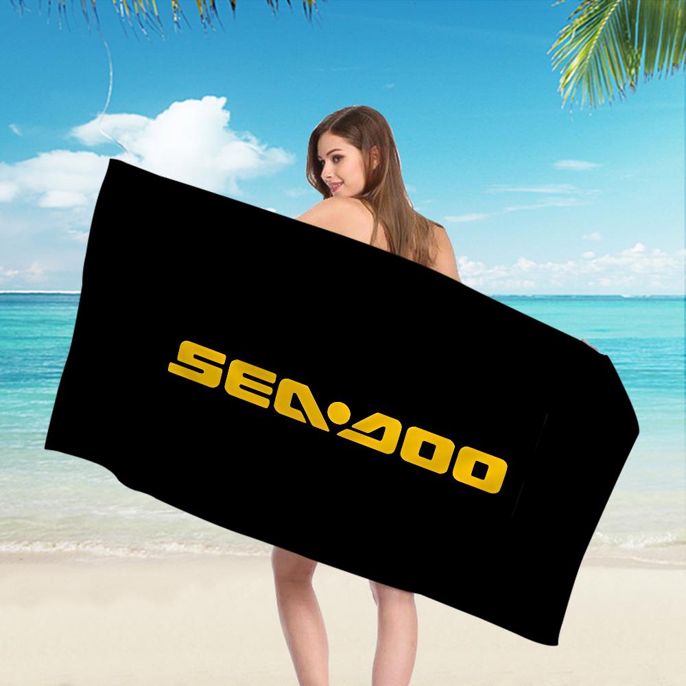 S-Sea D-Doo Seadoo Microfiber Beach Towel Absorbent Quick dry Soft Yoga Swimming Resort Mountain Climbing Towel