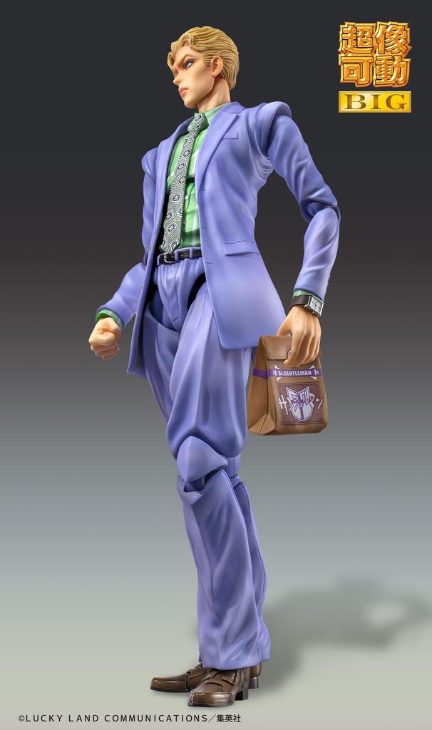 Medicos Entertainment Super Action Statue BIG Bizarre Adventure Part Approximately 205mm PVC ABS POM Metal Painted Movable Figure "JoJo's 4" "Kira
