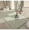 Thickened Non-Slip Water-Absorbing High-Low Pile Mat for Entrance, Kitchen, and Bathroom