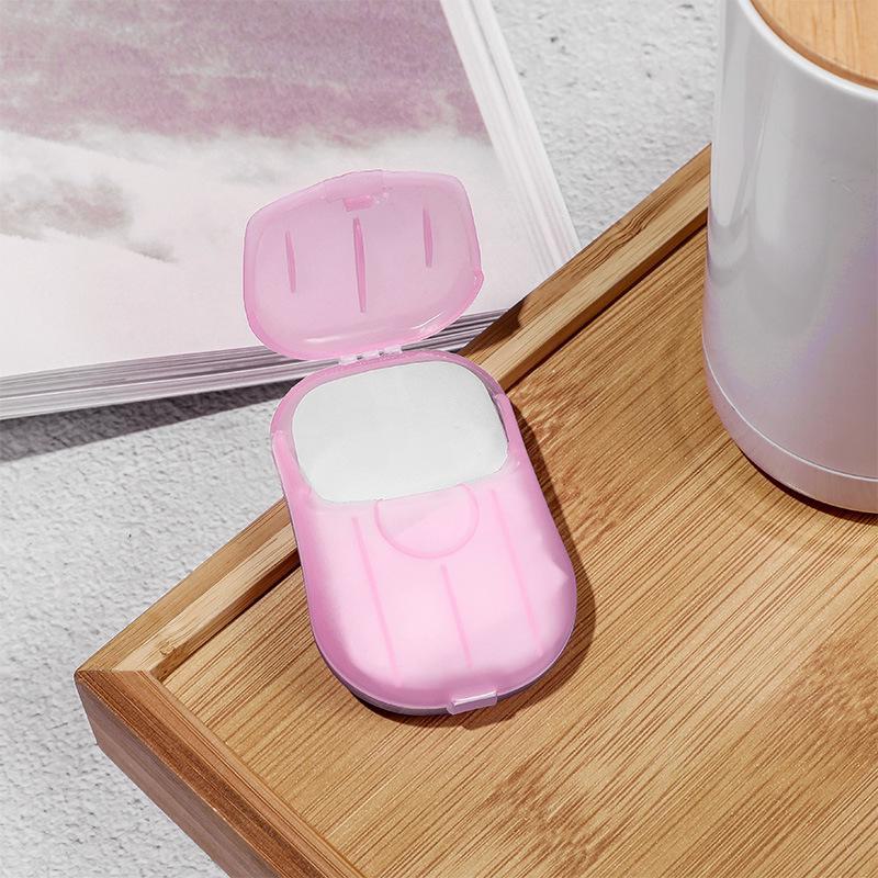 Portable Mini Soap Tablets - Disposable Travel Hand Washing Sheets